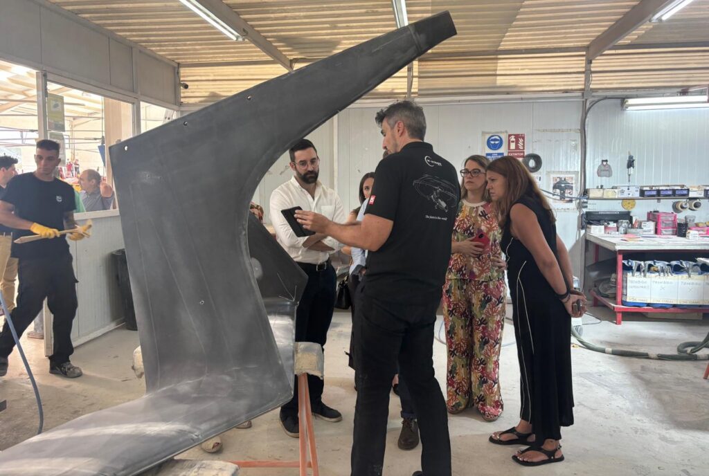 Visita al proyecto ELA Aviación en Fuente Obejuna